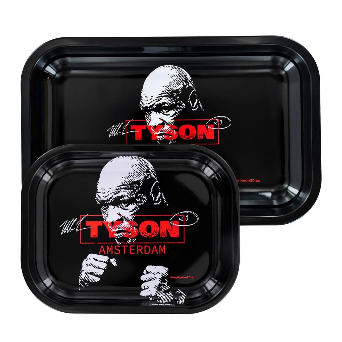 Metall-Rollbrettchen Schwarz "Boxing Mike" Tyson 2.0