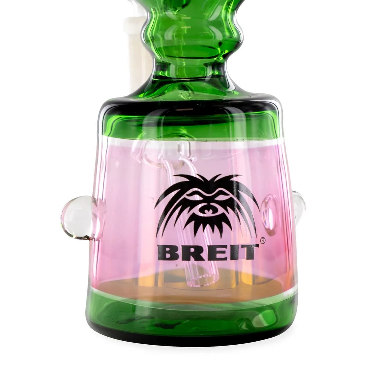 Mini-Glasbong mit Push-Kopf von Breit