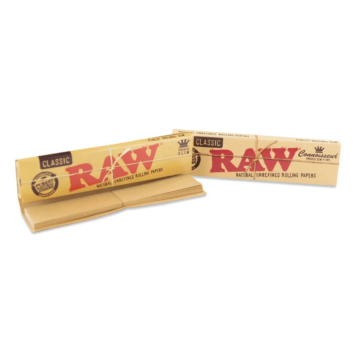 RAW Connoisseur Blättchen King Size + Tips