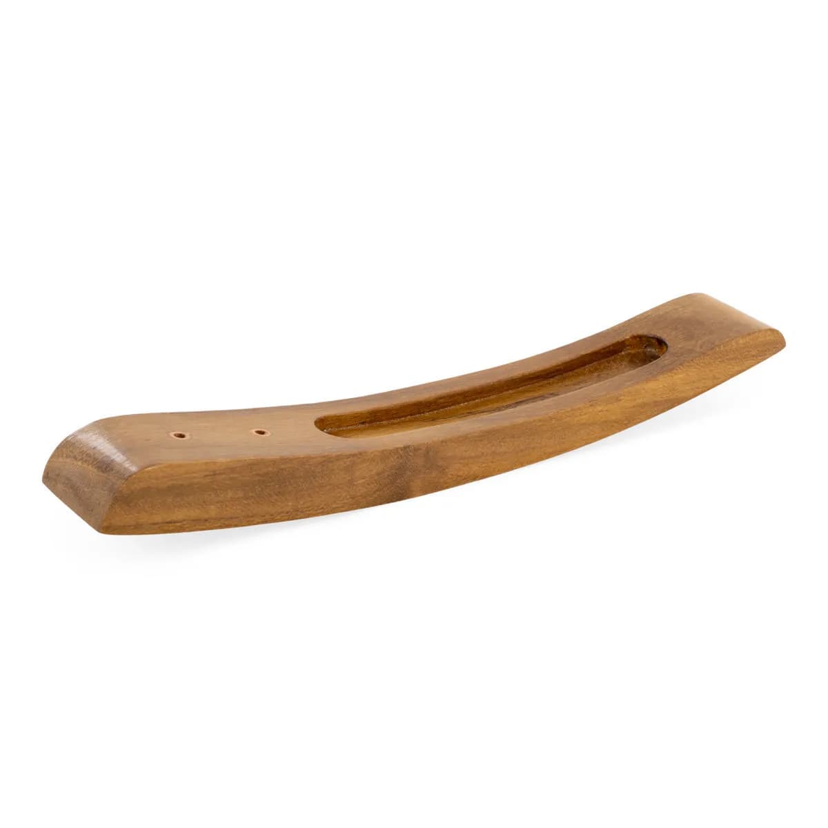Räucherstäbchenhalter aus Teakholz