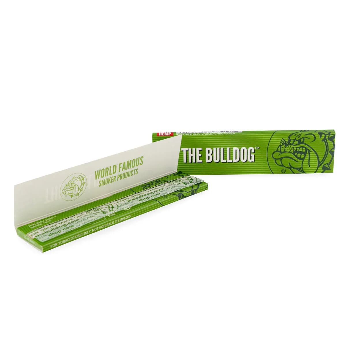 The Bulldog Hemp Green Blättchen