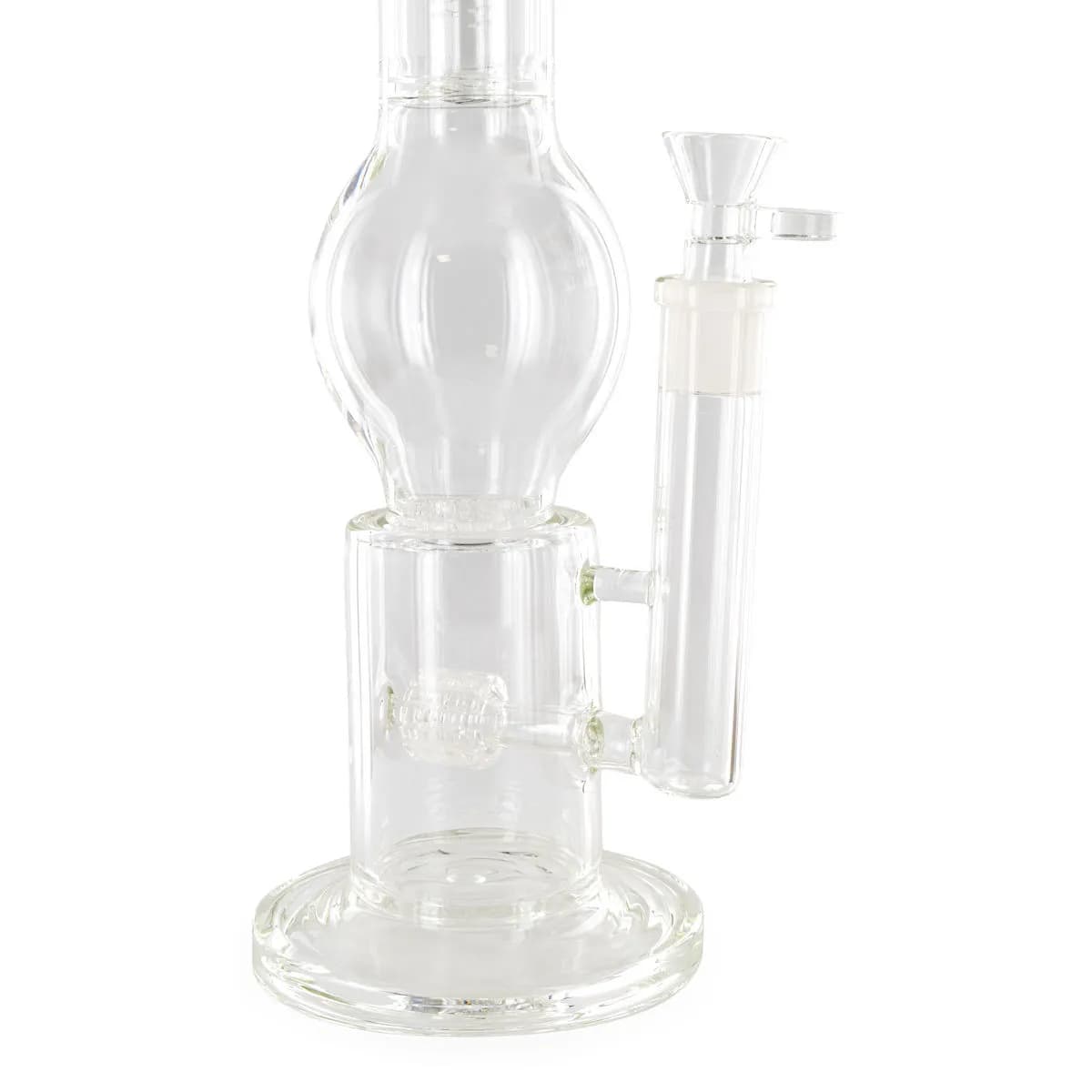 Black Leaf Glasbong mit dreifachem Perkolator