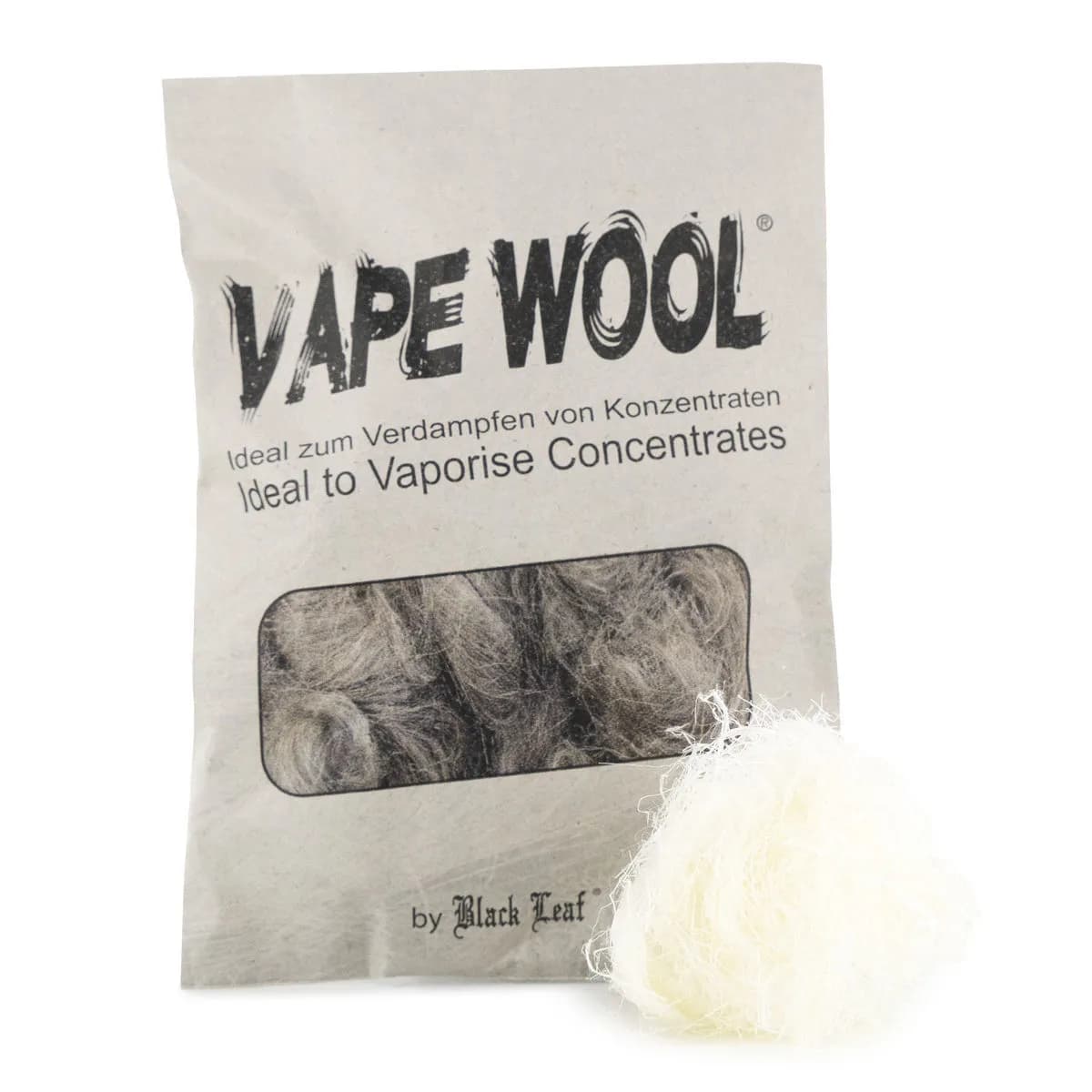 Vape Wool entharzte Hanffasern