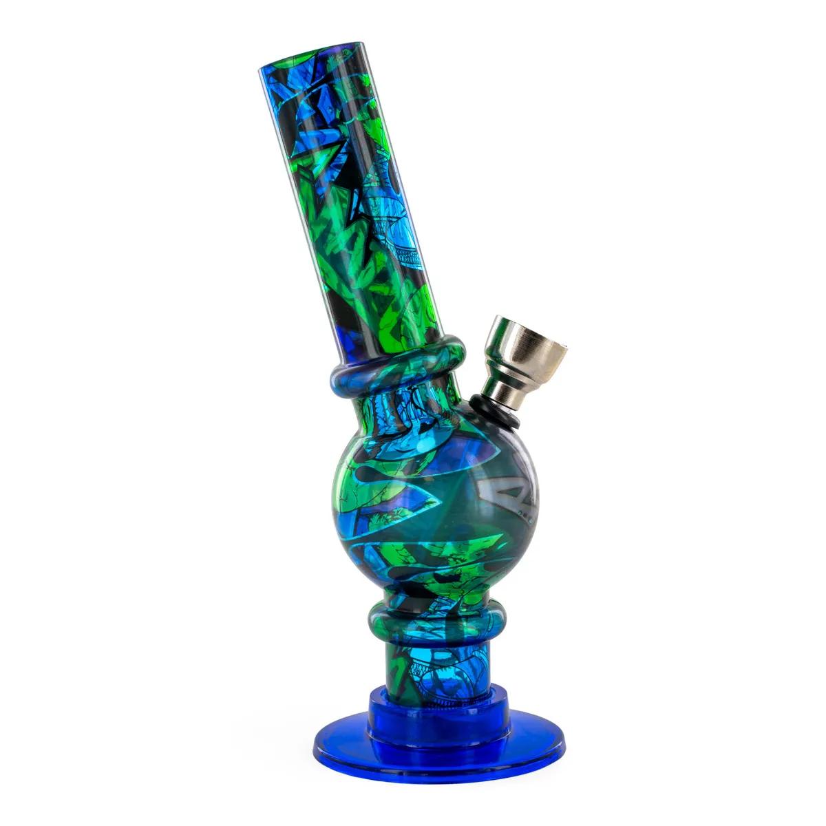 Acryl-Bong mit Print