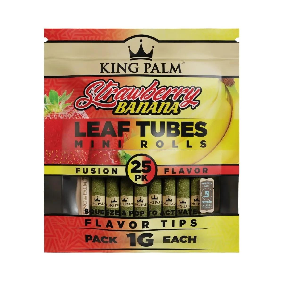 King Palm Fusion Flavour Leaf 25er Pack Palmblatt-Wraps