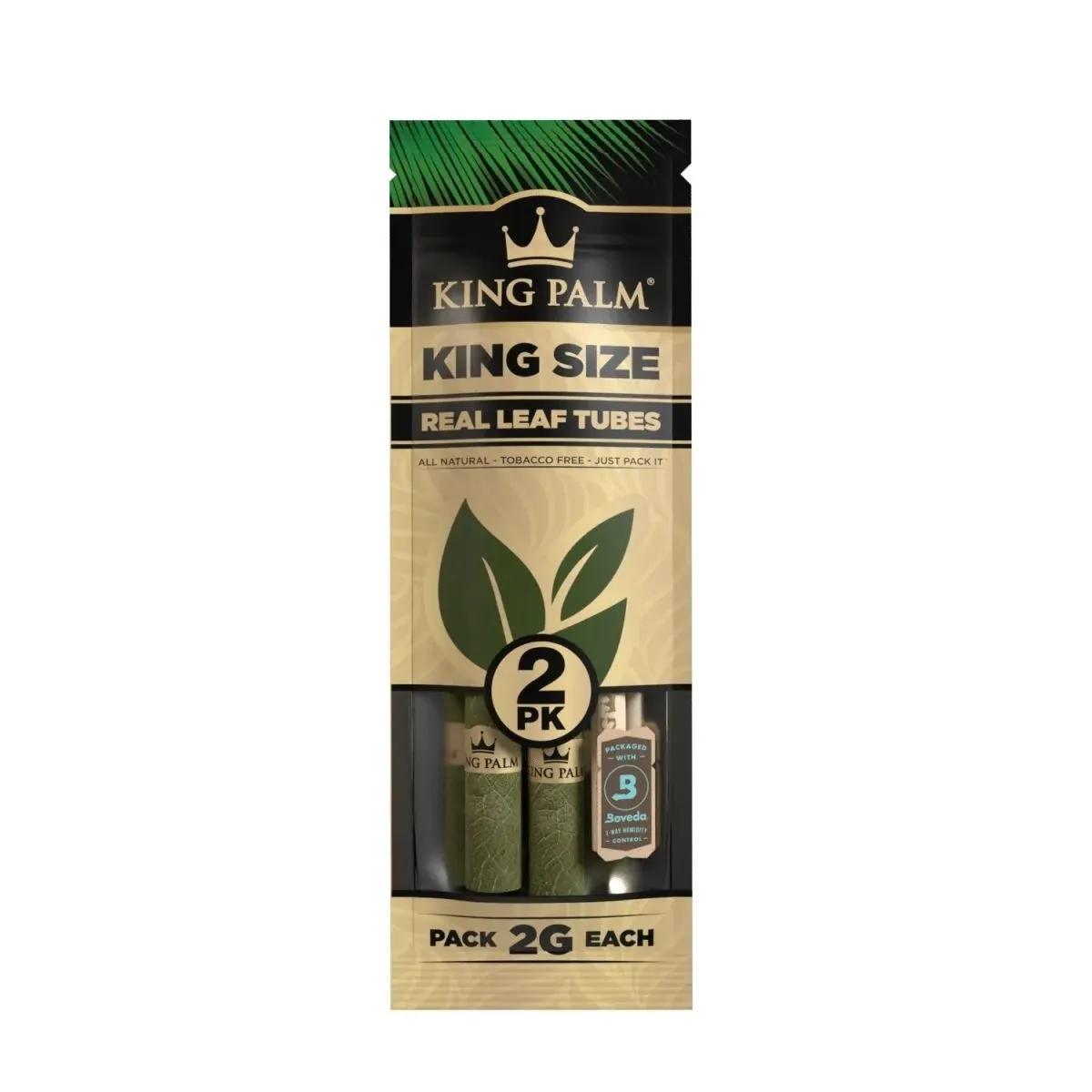 2 King Rolls Palmblatt-Wraps (King Palm)