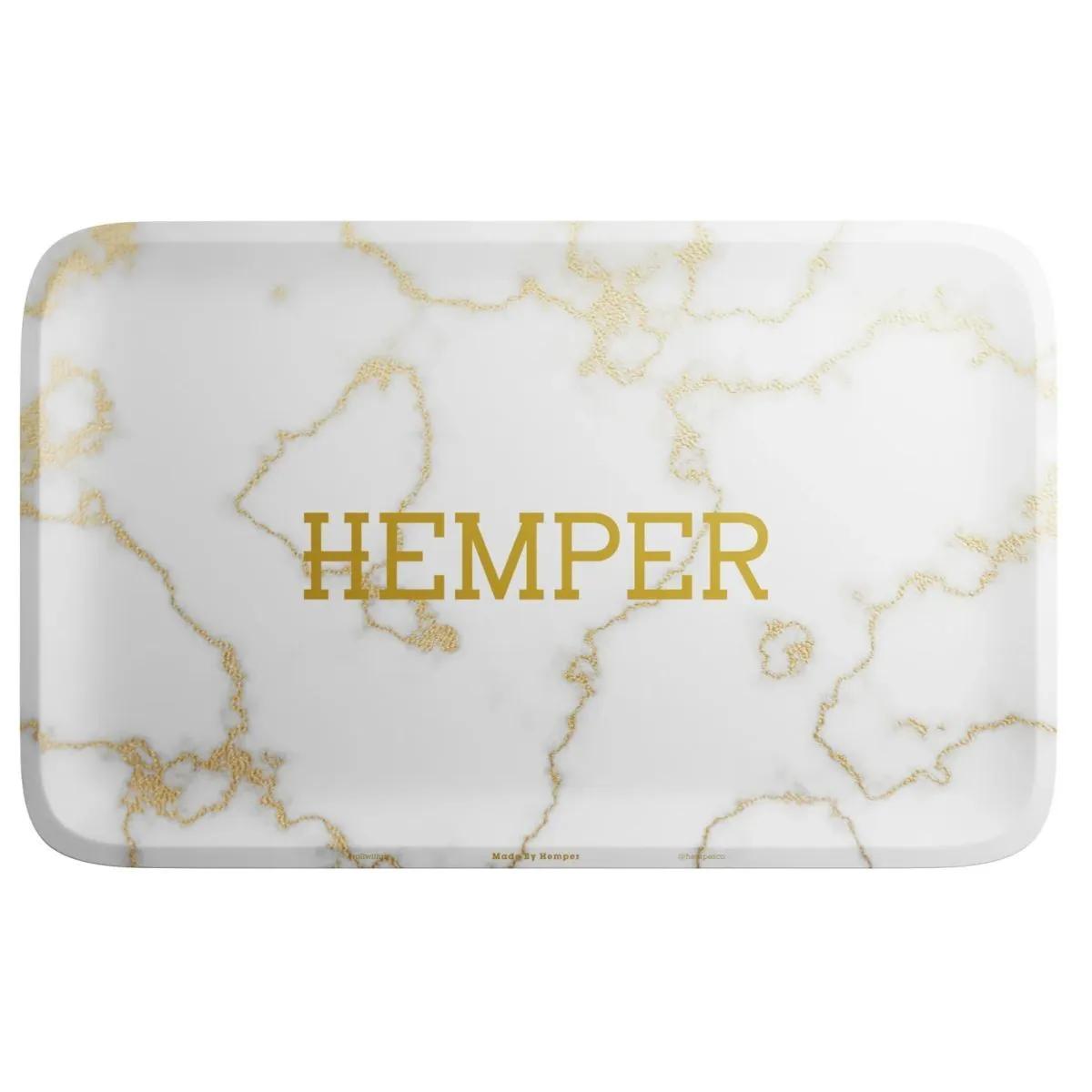 Luxe Marble Rollbrettchen Weiß