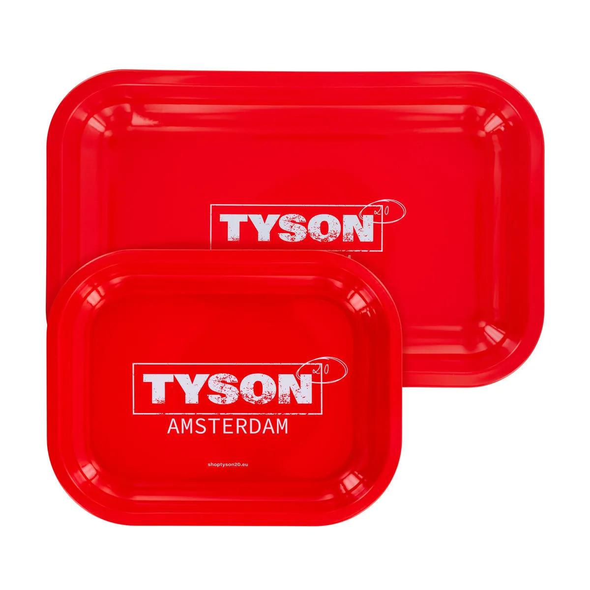 Metall-Rollbrettchen Rot "Tyson Amsterdam"