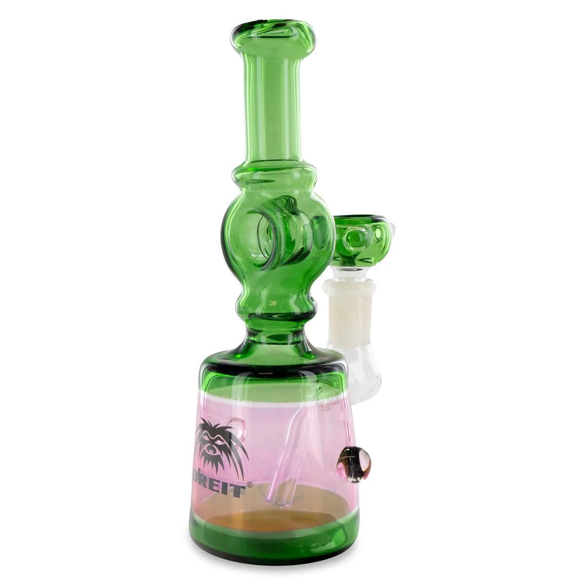 Mini-Glasbong mit Push-Kopf von Breit