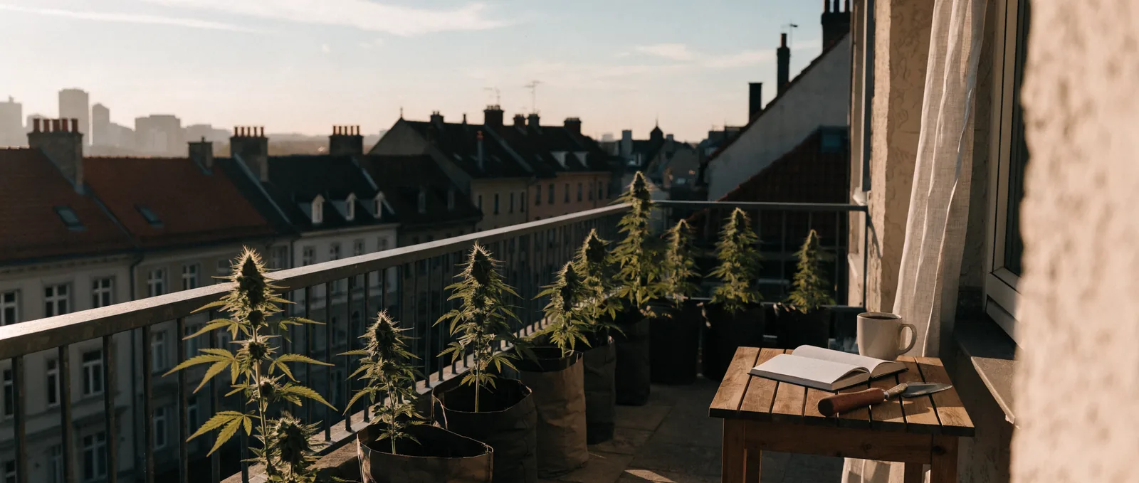 Balkon-Cannabissorten: 8 Autoflower im Ranking