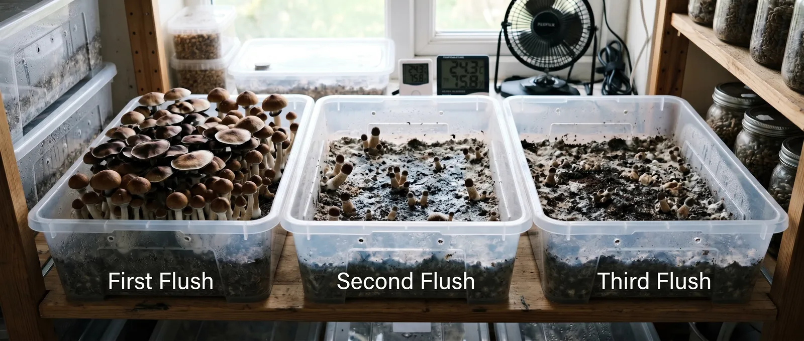 AZARIUS · Flush yields at a glance