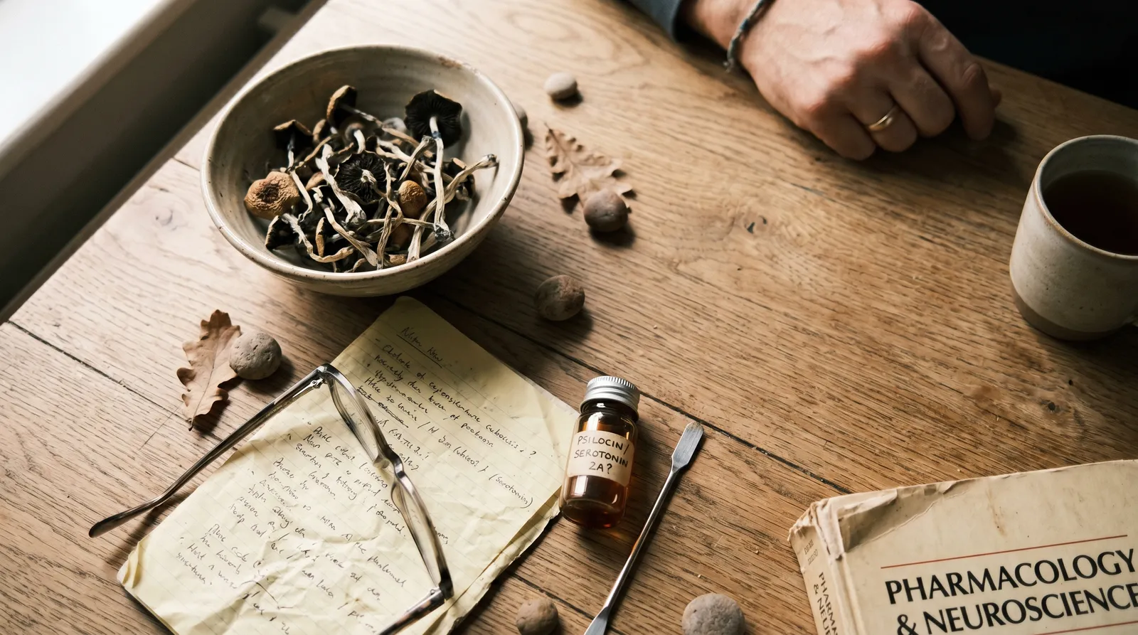 AZARIUS · Wie Psilocybin und Psilocin am Serotonin-2A-Rezeptor wirken