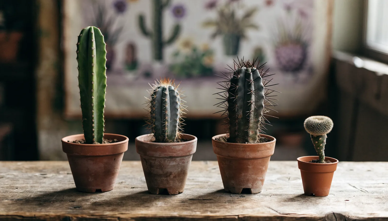 AZARIUS · Pflegeunterschiede: San Pedro, Peruvian Torch, Bolivian Torch und Peyote Kaktus