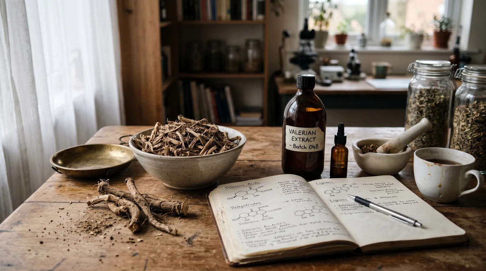 AZARIUS · Phytochemie: Was steckt in der Wurzel