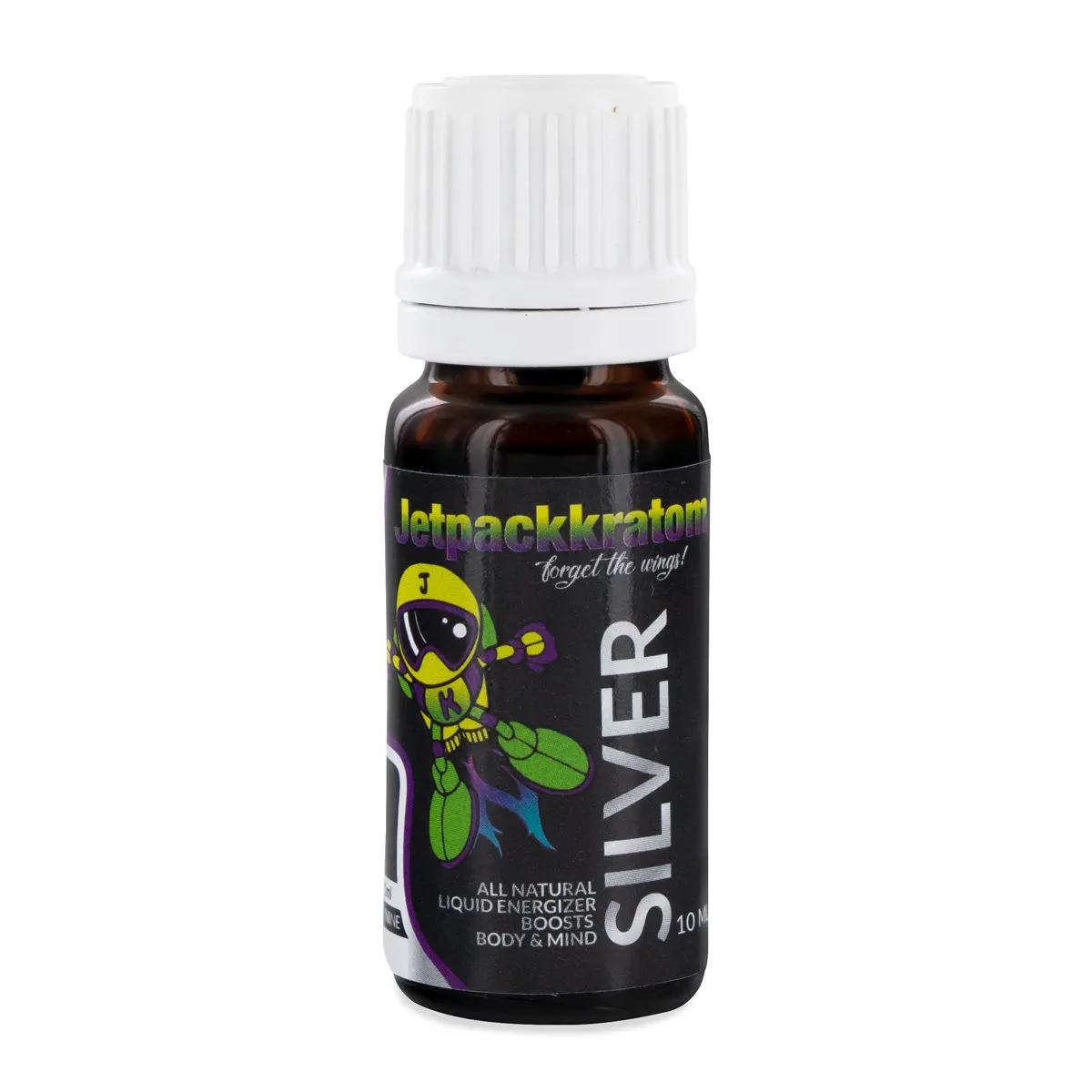 Jetpackkratom SILVER Flüssigextrakt - 60mg