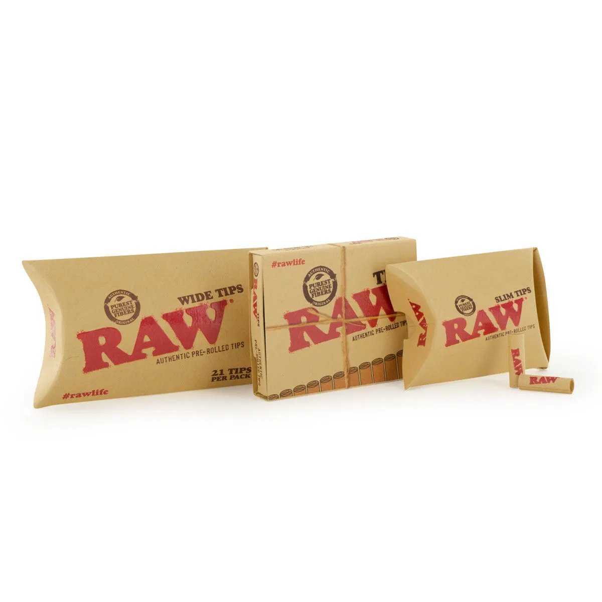 RAW vorgerollte Filter Tips